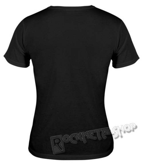 bluzka damska BLACK ICON - ROCK N RINO (DICON109 BLACK)