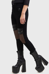 spodnie damskie KILLSTAR - ONYX SIDE