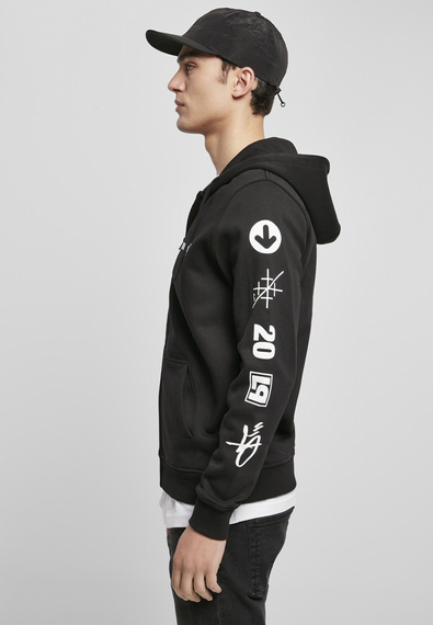 bluza LINKIN PARK - ANNIVERSARY LOGO, rozpinana z kapturem