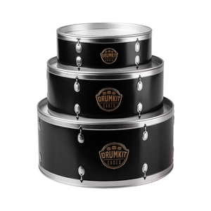 pudełka do przechowywania z pokrywkami DRUM KIT (zestaw 3 sztuk)