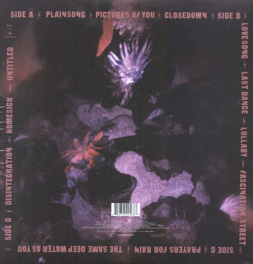 THE CURE: DISINTEGRATION (2LP VINYL)