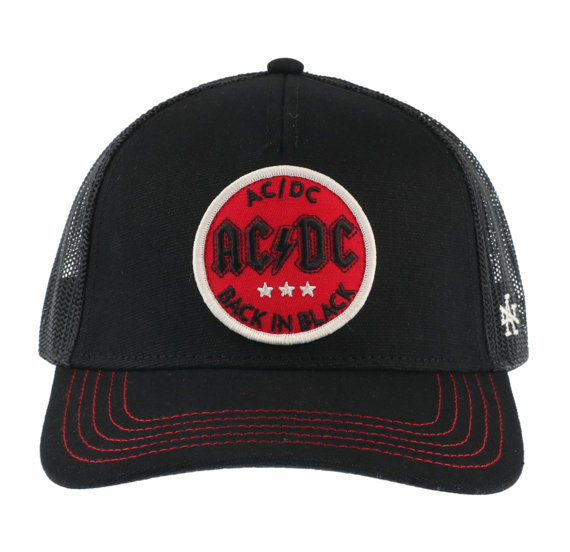 czapka trucker AC/DC - BACK IN BLACK
