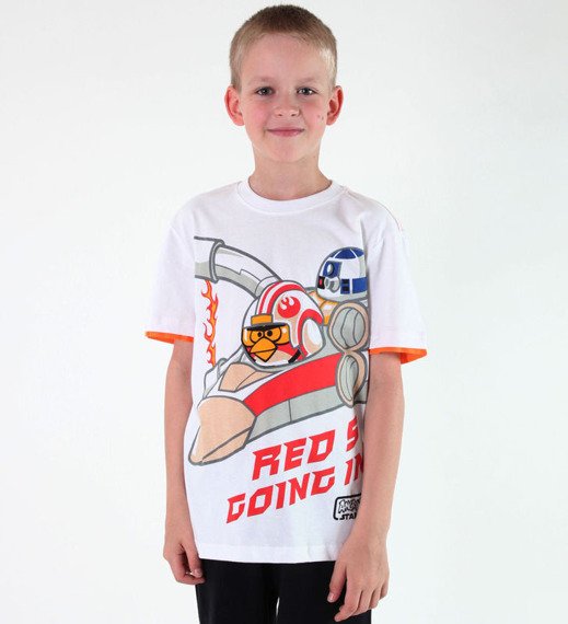 koszulka dla dzieci ANGRY BIRDS STAR WARS - REDS GOING IN
